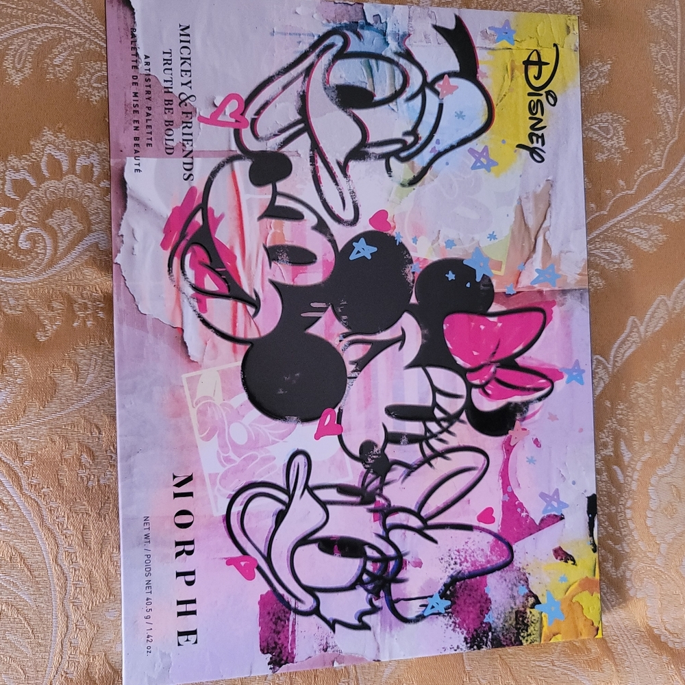 MORPHE Mickey & Friends Truth Be Bold Eyeshadow Palette GORGEOUS NEW IN BOX